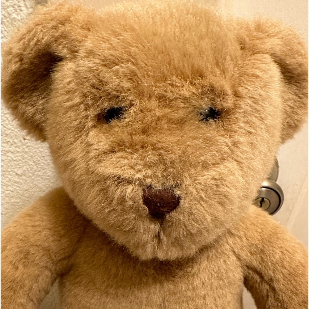 Build a Bear Vintage Tan Teddy Bear Plush Toy 15 inches